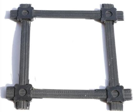 凸結(jié)點(diǎn)鋼塑土工格柵